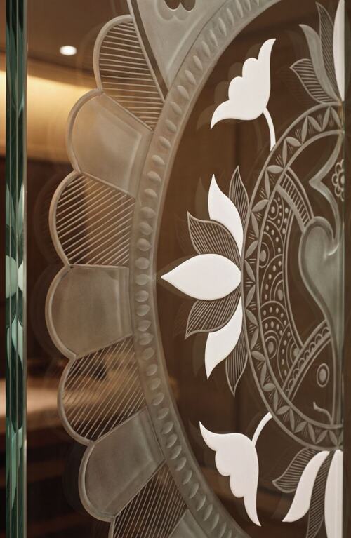 Visualization of Kūrma, Surface Registration: macro view of the etched edge profile.